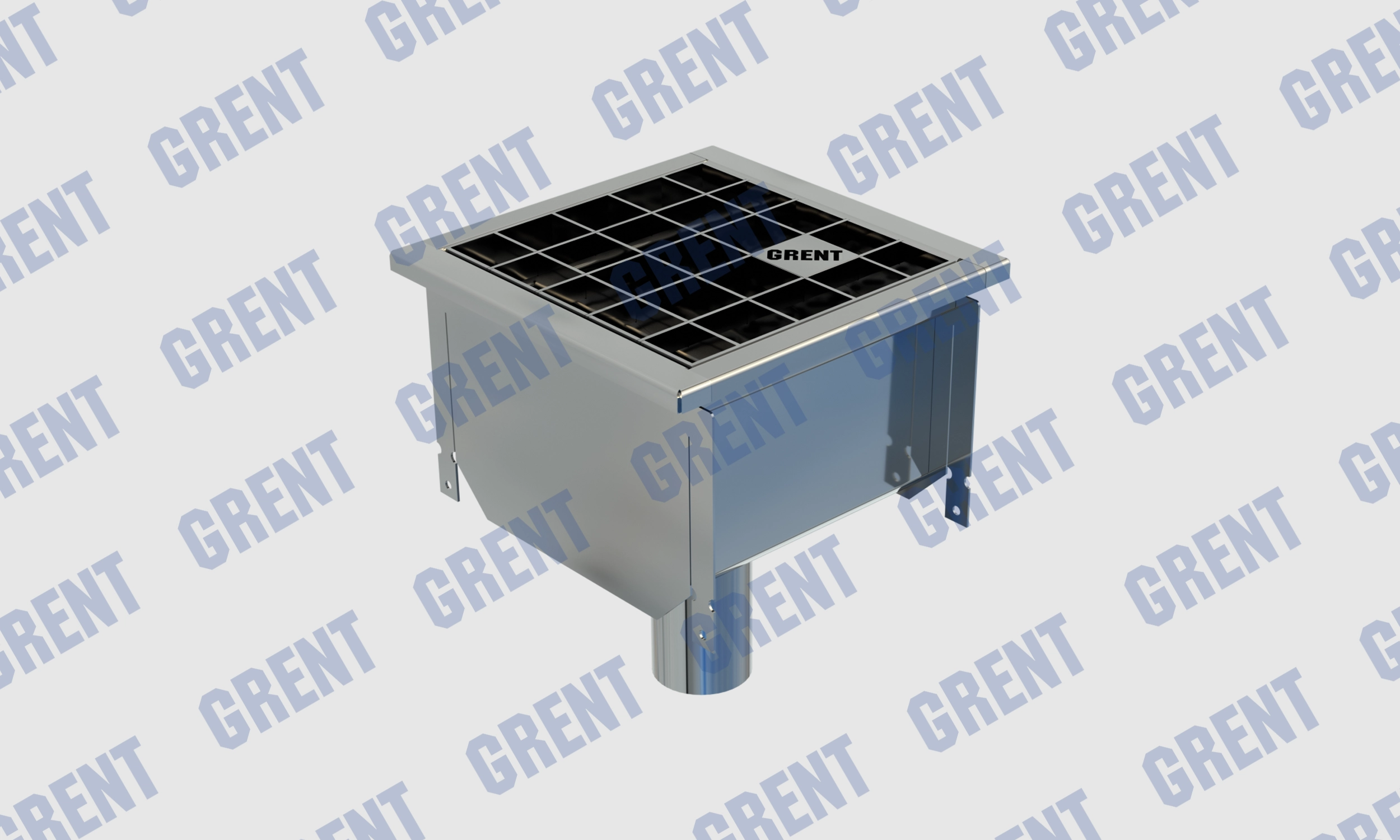 Трап GRENT KV 200. ВВ. 50 (выход снизу)