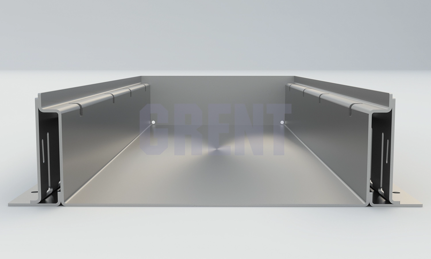 Лоток водоотводный мостовой GRENT MosT 400 торцевой