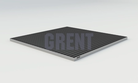 Сварной настил из нержавеющей стали GRENT 34х38 1000х1000