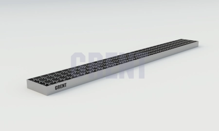 Решетка ячеистая из нержавеющей стали GRENT S 230 ПС