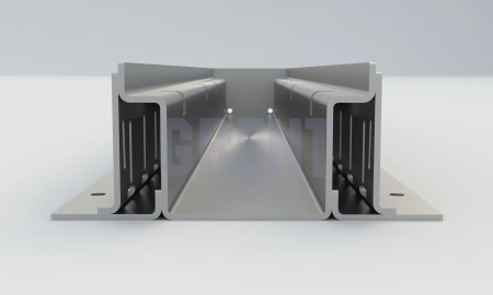 Лоток водоотводный мостовой GRENT MosT 100 торцевой