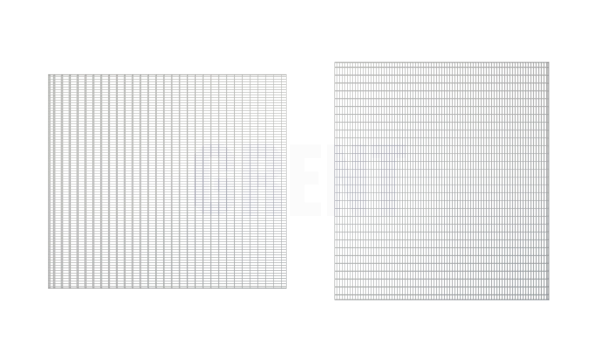 Прессованный настил из нержавеющей стали GRENT 33х33 900х1000