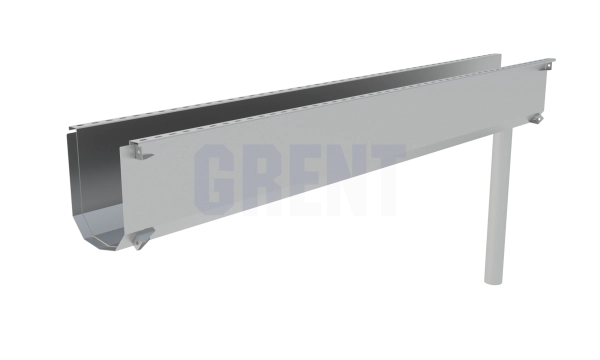 Лоток водоотводный мостовой GRENT MosT подвесной 400 выпускной