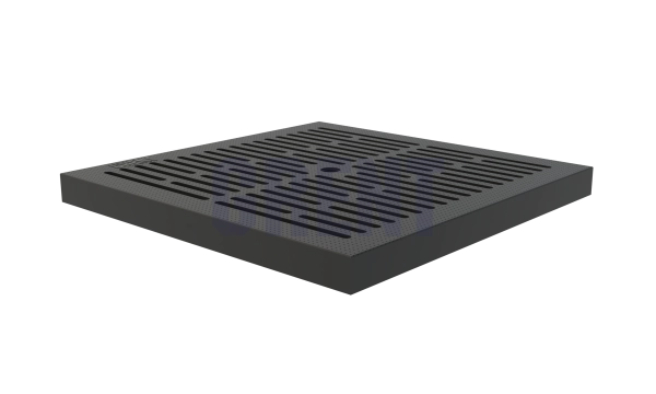 Решетка пластиковая GRENT PlasT 300х300 А15 черная