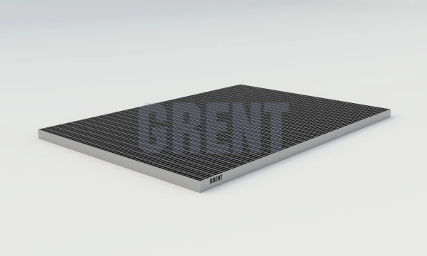 Прессованный настил из нержавеющей стали GRENT 33х11 700х1000