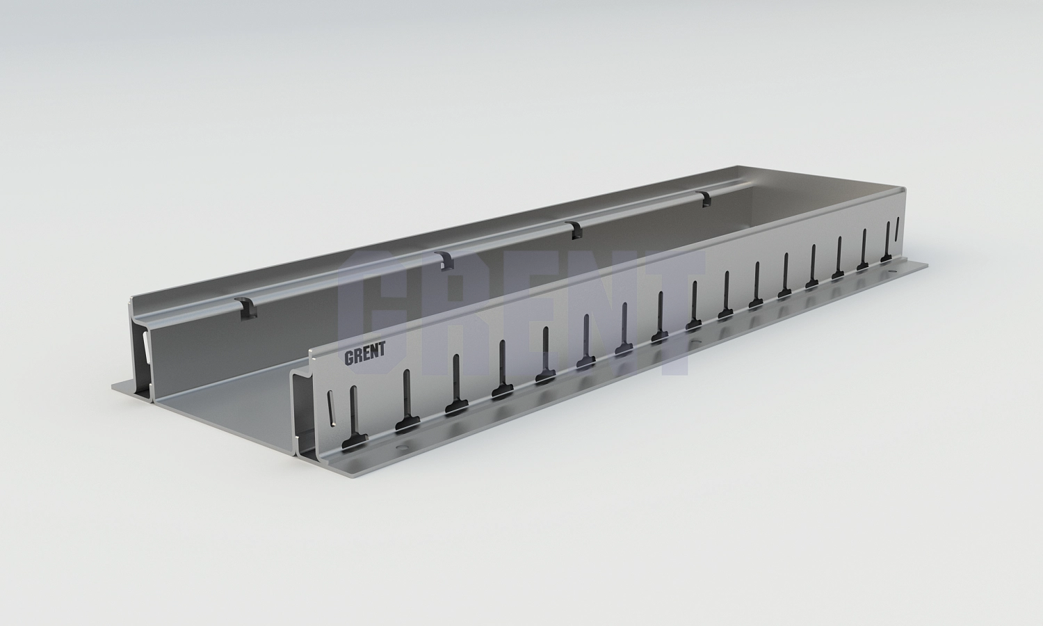 Лоток водоотводный мостовой GRENT MosT 200 торцевой