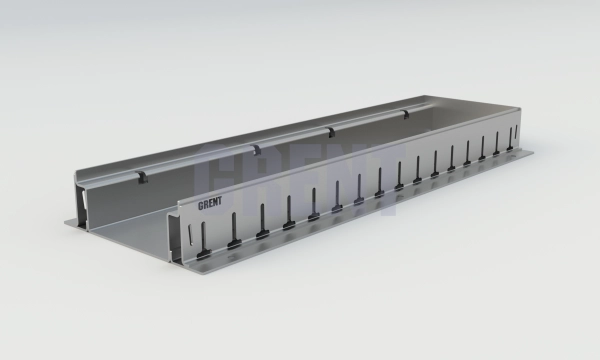 Лоток водоотводный мостовой GRENT MosT 200 торцевой