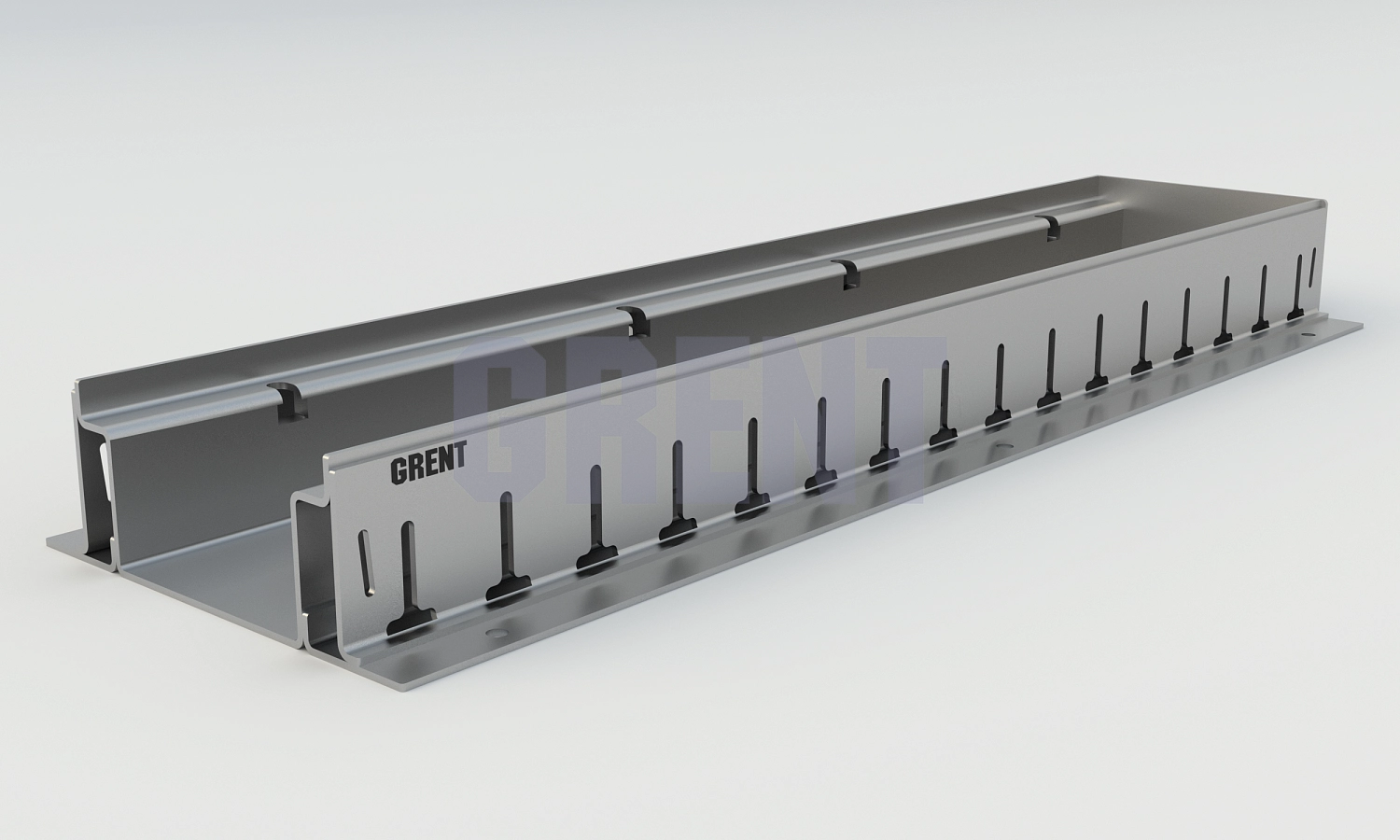 Лоток водоотводный мостовой GRENT MosT 150 торцевой