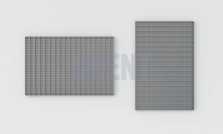 Прессованный настил из нержавеющей стали GRENT 33х11 390х590