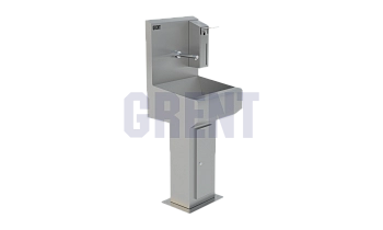 Умывальник 1-секционный на стойке GRENT-S-01 ЛД