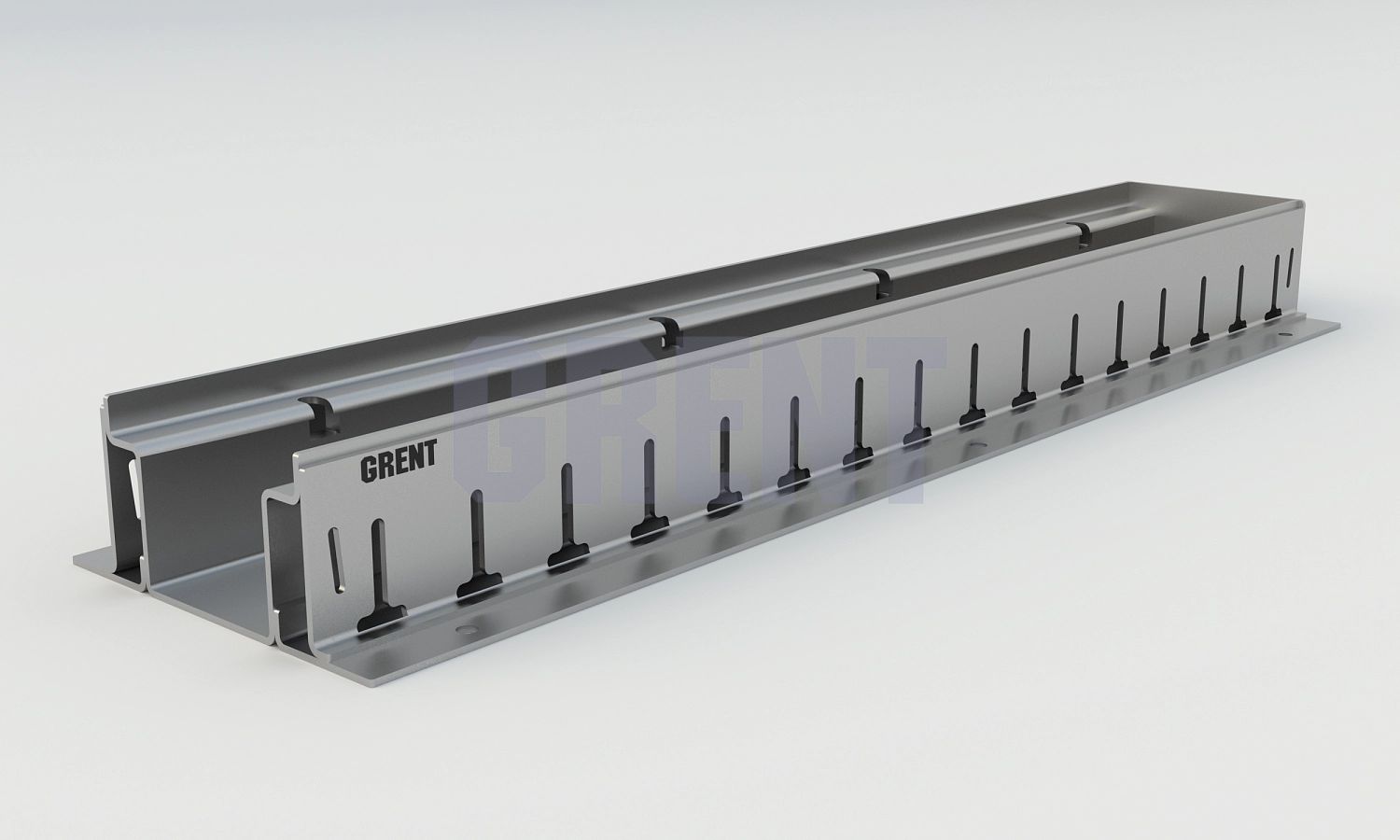 Лоток водоотводный мостовой GRENT MosT 100 торцевой