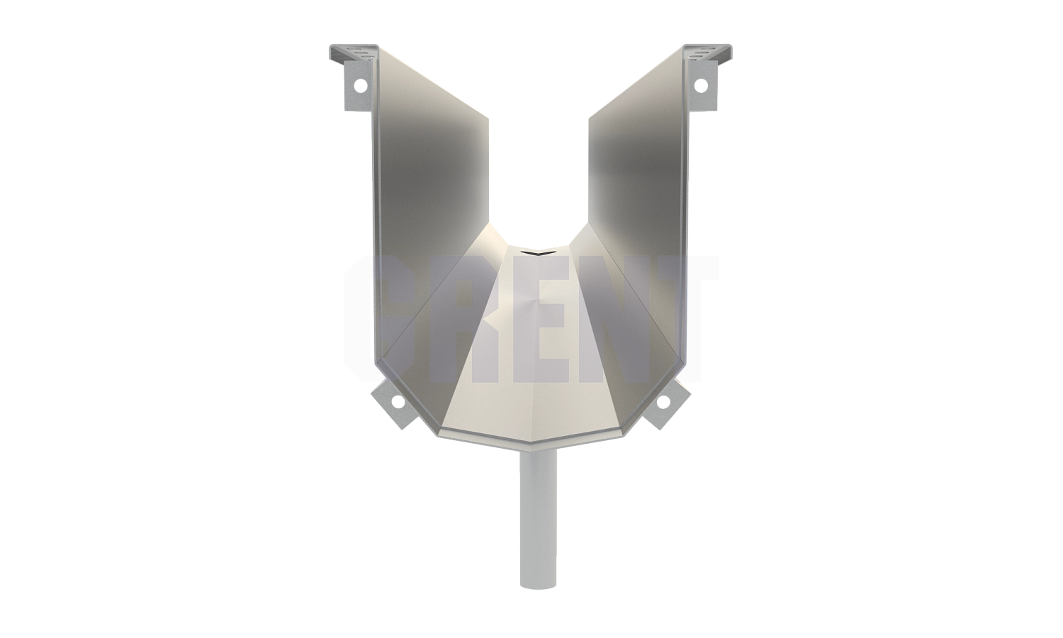 Лоток водоотводный мостовой GRENT MosT подвесной 250 выпускной