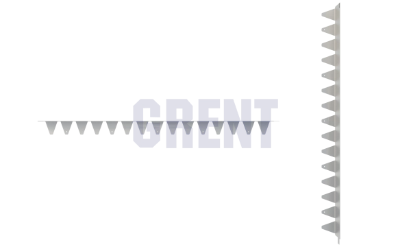 Бордюр стальной GRENT BR L-образный 1200*110, 1,5, нержавеющий