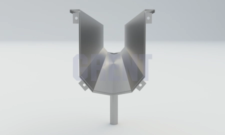 Лоток водоотводный мостовой GRENT MosT подвесной 300 выпускной