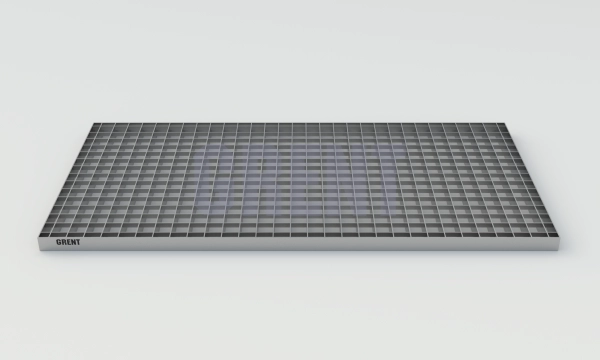 Сварной настил из нержавеющей стали GRENT 33х33 500х1000