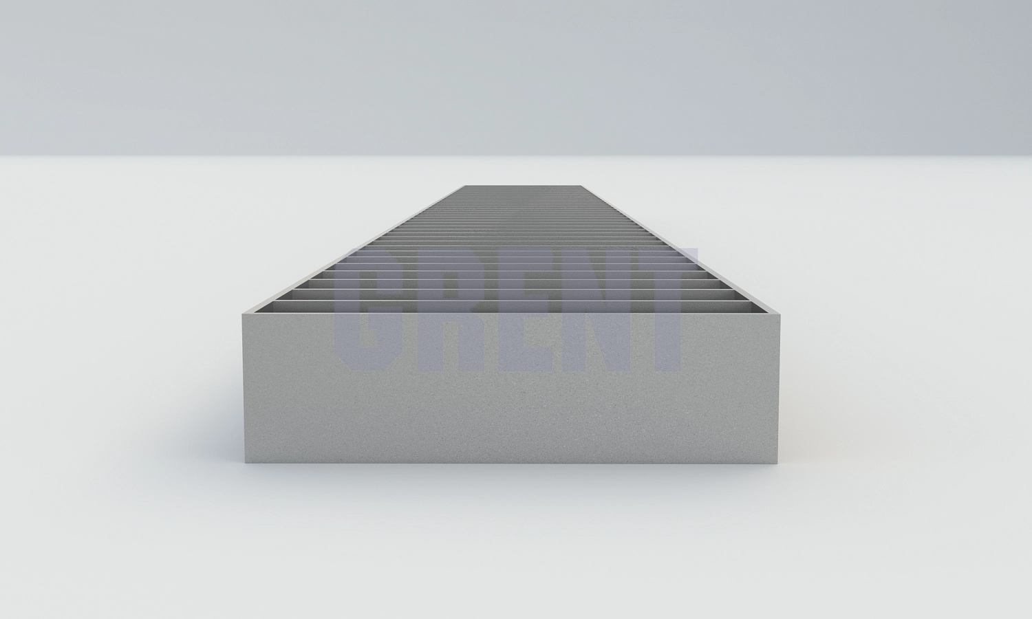 Решетка щелевая из нержавеющей стали GRENT S 170