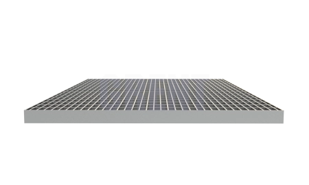 Прессованный настил из нержавеющей стали GRENT 33х11 390х590