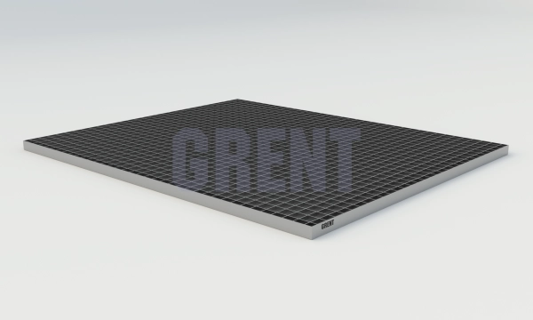 Сварной настил из нержавеющей стали GRENT 33х33 1200х1000