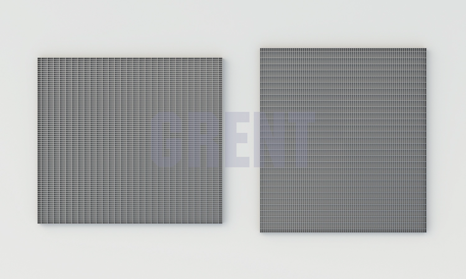 Прессованный настил из нержавеющей стали GRENT 33х11 900х1000