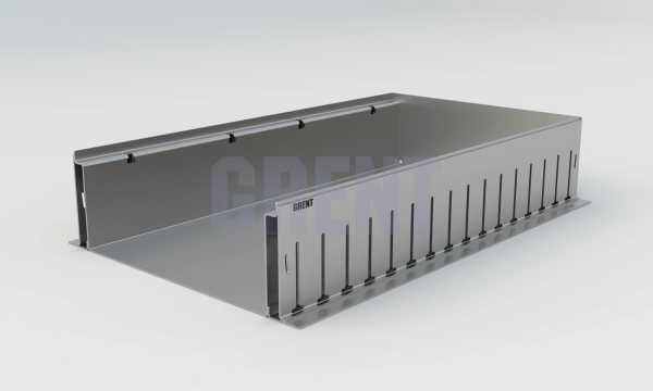 Лоток водоотводный мостовой GRENT MosT 500 торцевой