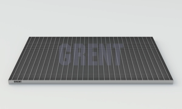 Прессованный настил из нержавеющей стали GRENT 33х11 600х1000