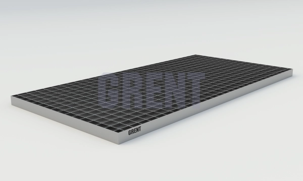 Сварной настил из нержавеющей стали GRENT 33х33 500х1000