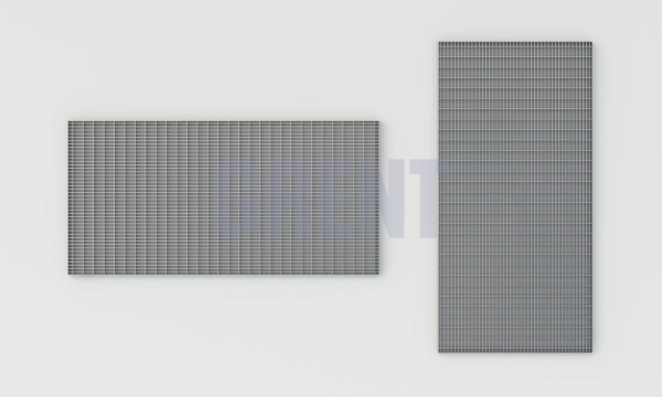 Прессованный настил из нержавеющей стали GRENT 33х11 490х990