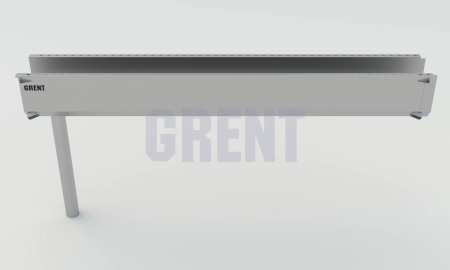 Лоток водоотводный мостовой GRENT MosT подвесной 300 выпускной