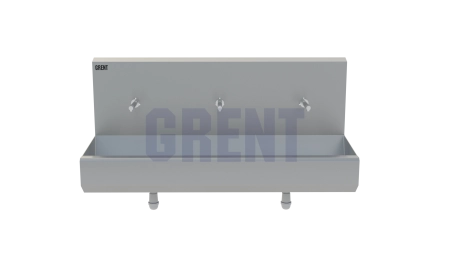 Умывальник 3-секционный подвесной GRENT-P-03