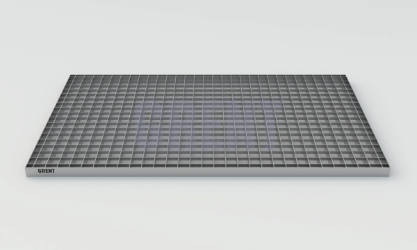 Сварной настил из нержавеющей стали GRENT 33х33 600х1000
