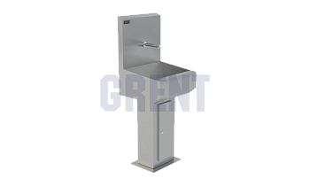 Умывальник 1-секционный на стойке GRENT-S-01