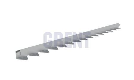 Бордюр стальной GRENT BR L-образный 1200*50, 1,5, оцинкованный