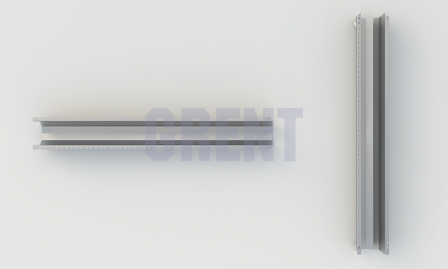 Лоток водоотводный мостовой GRENT MosT подвесной 300 рядовой