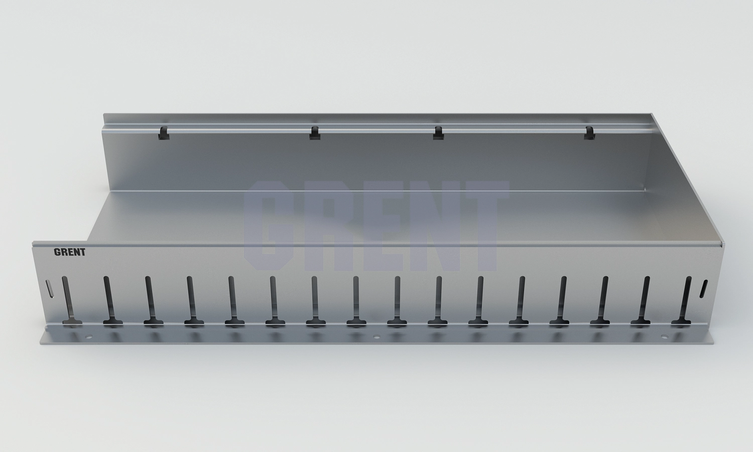 Лоток водоотводный мостовой GRENT MosT 400 торцевой