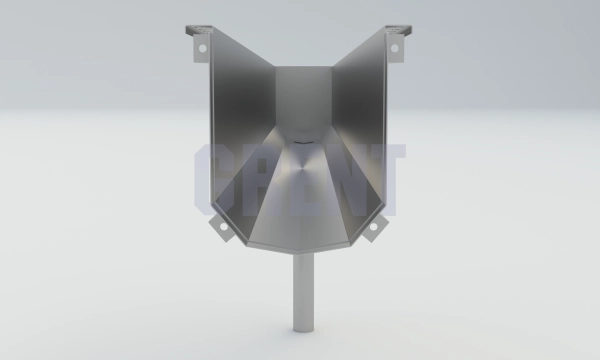 Лоток водоотводный мостовой GRENT MosT подвесной 150 выпускной торцевой