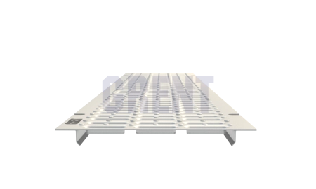 Штампованная решетка водоотводная из оцинкованной стали GRENT PlasT 200 