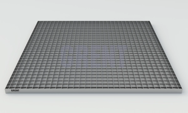 Сварной настил из нержавеющей стали GRENT 33х33 1000х1000