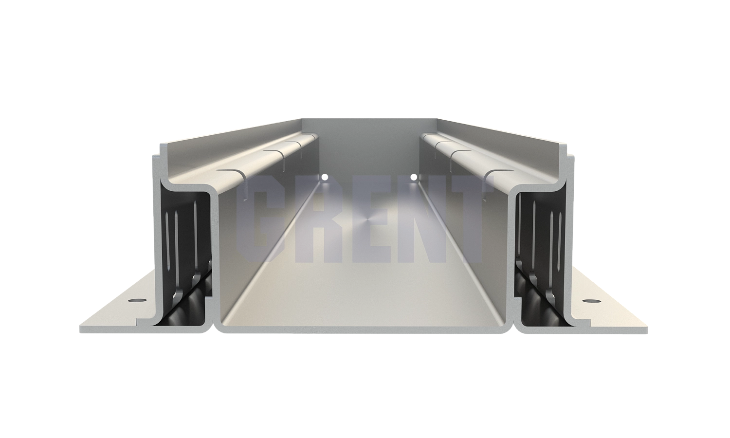 Лоток водоотводный мостовой GRENT MosT 150 торцевой