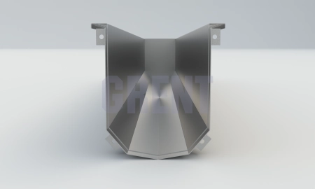 Лоток водоотводный мостовой GRENT MosT подвесной 300 торцевой