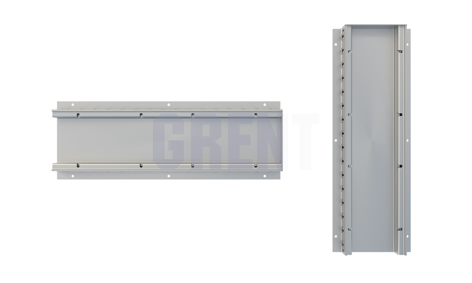 Лоток водоотводный мостовой GRENT MosT 200 торцевой