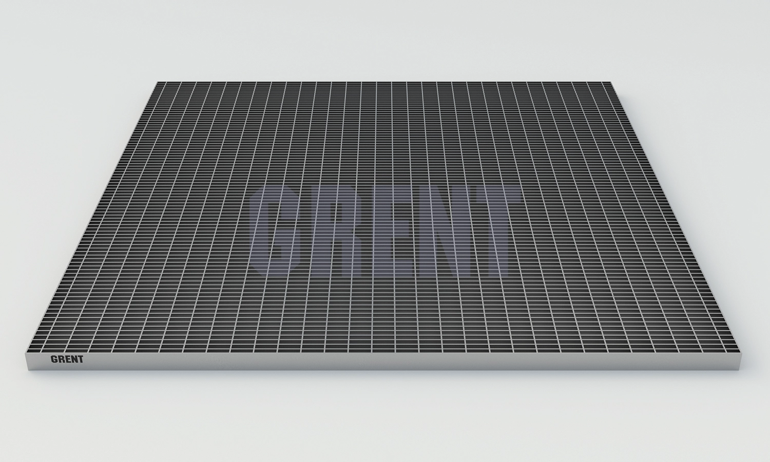 Прессованный настил из нержавеющей стали GRENT 33х11 1000х1000