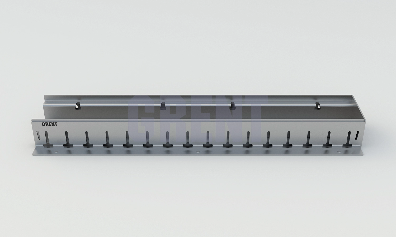 Лоток водоотводный мостовой GRENT MosT 100 торцевой