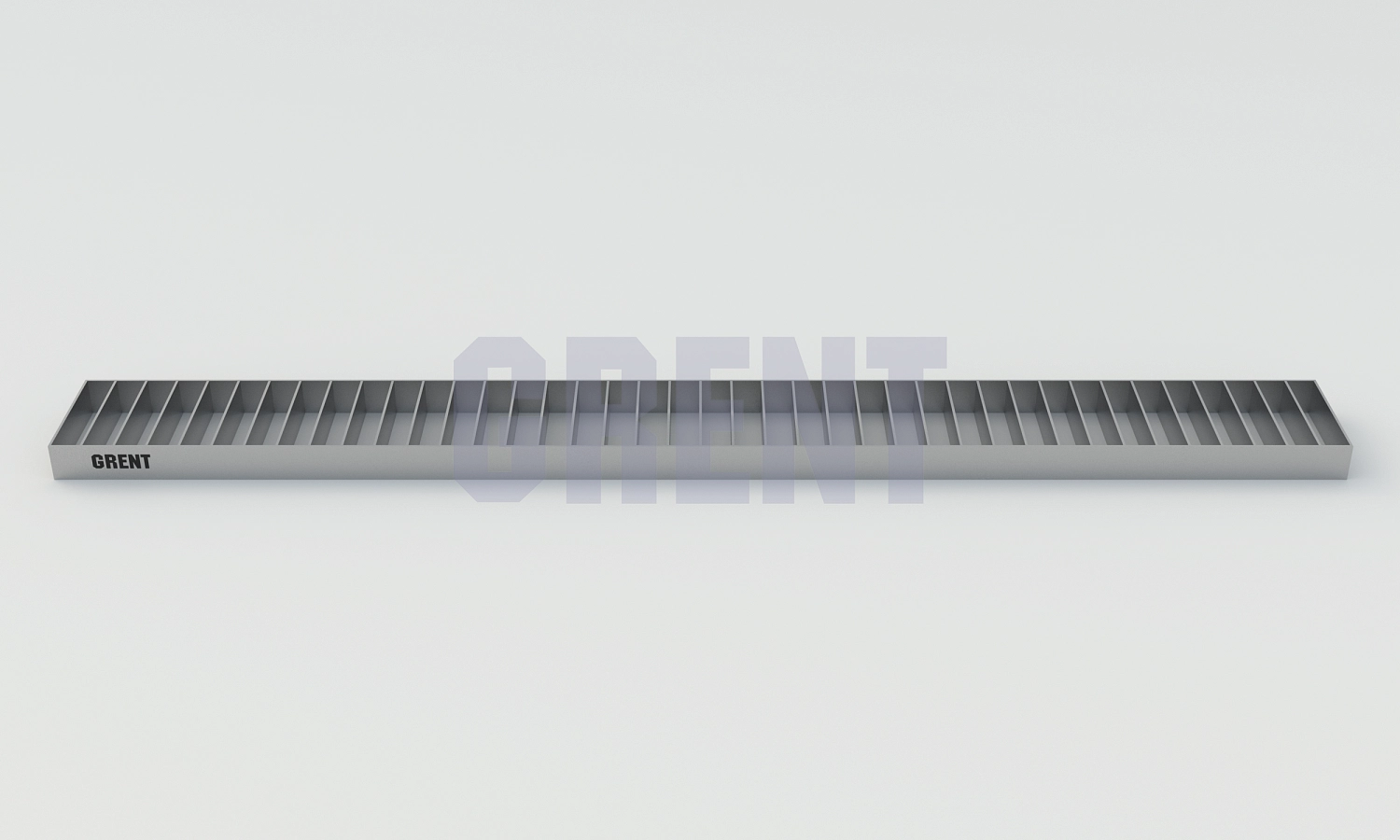 Решетка щелевая из нержавеющей стали GRENT S 170