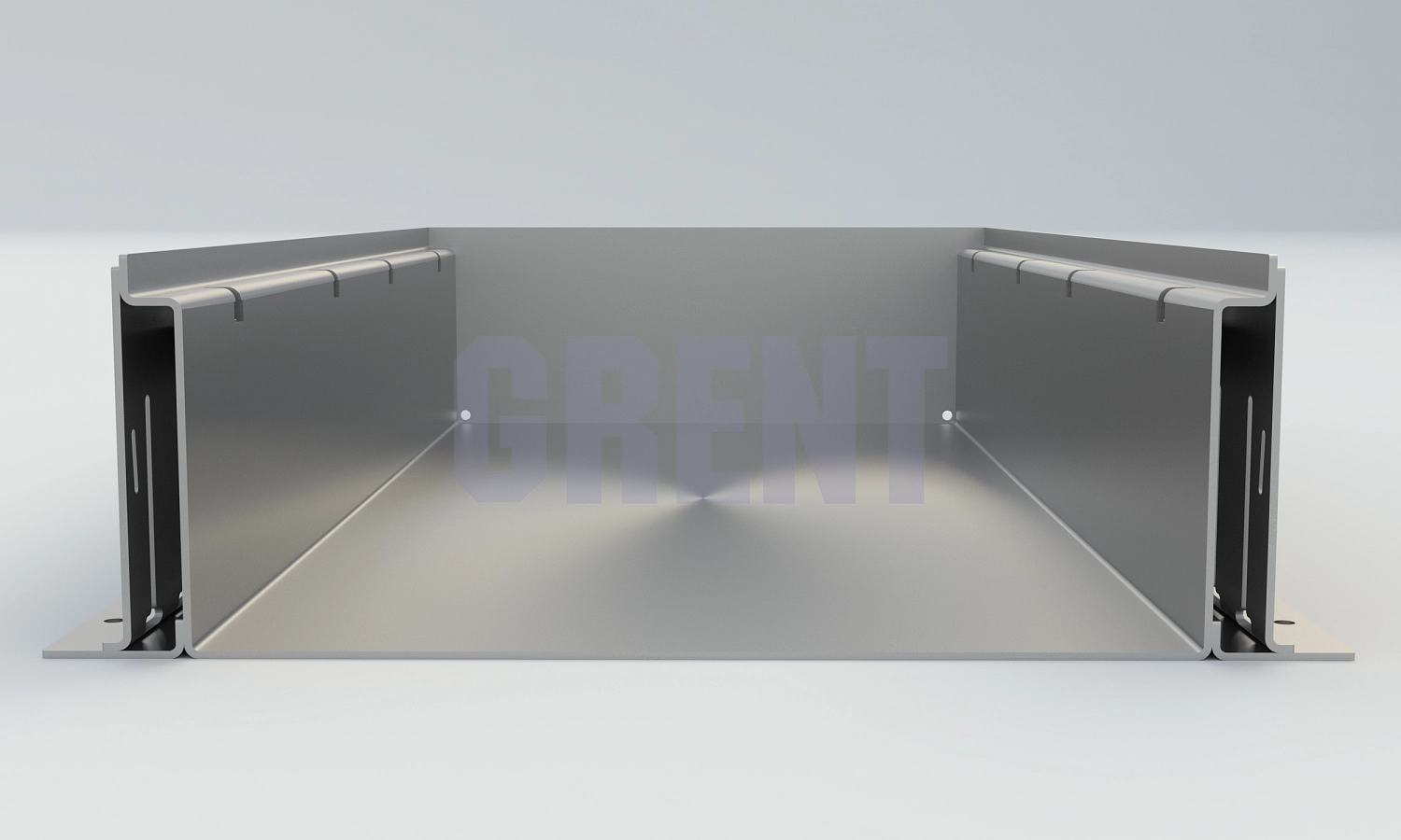 Лоток водоотводный мостовой GRENT MosT 500 торцевой